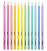 Színes ceruza készlet, háromszögletű, KORES "Kolores Pastel", 12 pasztell szín