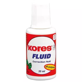   Hibajavító folyadék, oldószeres, 20 ml, KORES "Fluid"