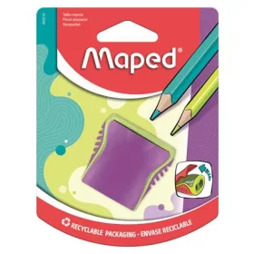 Hegyező, kétlyukú, tartályos, MAPED "Boogy", vegyes színek