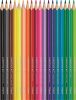Színes ceruza készlet, háromszögletű, MAPED "Color'Peps Star", 18 különböző szín