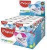 Tűzőgép, 24/6, 26/6, 12 lap, MAPED "Ergologic Mini", vegyes színek