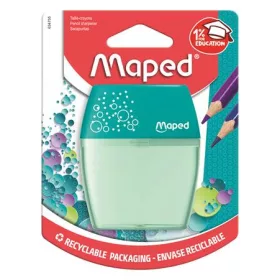   Hegyező, kétlyukú, tartályos, MAPED "Shaker", vegyes színek