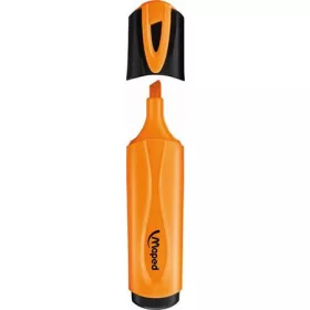   Szövegkiemelő, 1-5 mm, MAPED "Fluo Peps Classic", narancssárga