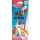 Színes ceruza készlet, kétvégű, háromszögletű, MAPED "Color'Peps Duo", 24 különböző szín