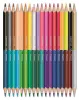 Színes ceruza készlet, háromszögletű, kétvégű, MAPED "Color'Peps Duo", 36 különböző szín