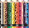 Színes ceruza készlet, háromszögletű, MAPED "Color'Peps Animal", 24 különböző szín