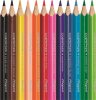 Színes ceruza készlet, háromszögletű, MAPED "Color'Peps Star Mini", 12 különböző szín