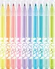 Filctoll készlet, 2,8 mm, kimosható, MAPED "Color'Peps Pastel", 10 különböző pasztell szín