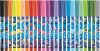 Filctoll készlet, 2 mm, kimosható, MAPED "Color'Peps Ocean Life", 24 különböző szín