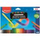 Színes ceruza készlet, háromszögletű, MAPED "Color'Peps INFINITY", 24 különböző szín