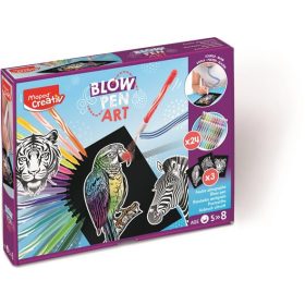   Fújós filctoll készlet, MAPED CREATIV "Blow pen Basic"