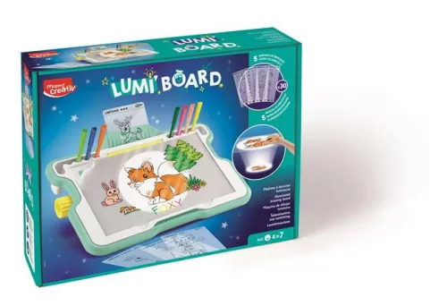 Kreatív készségfejlesztő rajzkészlet, MAPED CREATIV "Lumi Board"