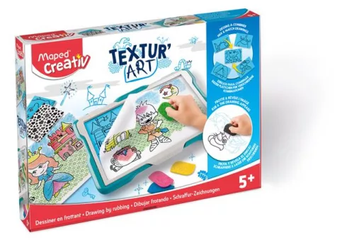 Rajztábla, kastélyok, MAPED CREATIV „Textur' Art”