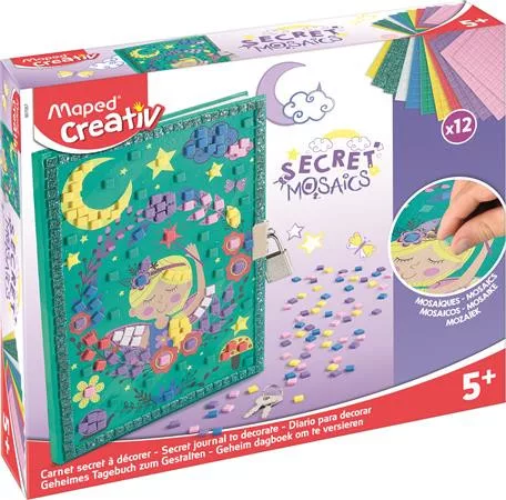 Mozaikos titkos napló, MAPED CREATIV "Secret Mosaics"