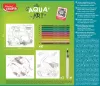 Akvarell festőkészlet, dinoszaurusz, MAPED CREATIV "Aqua Art"