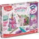 Modellező gyurmakészlet, levegőre száradó, mágikus, MAPED CREATIV "Modeling Friends Magical"