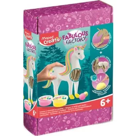 Unikornis készítő modellező gyurma készlet, MAPED CREATIV "Fabulous factory"