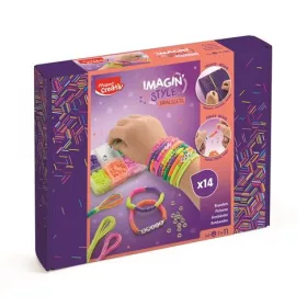 Karkötő készítő készlet, neon, MAPED CREATIV "Imagin' Style"