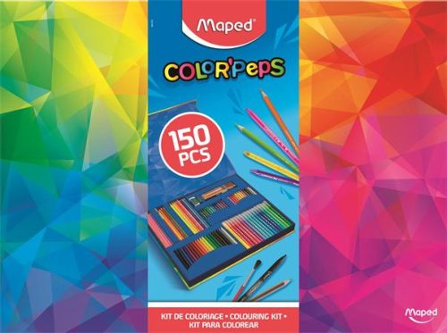 Óriás színező készlet, MAPED "Color'Peps", 150 darabos