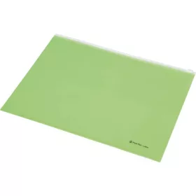   Irattartó tasak, A4, PP, cipzáras, PANTA PLAST, pasztellzöld