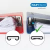 Tűzőgép, kézi, 24/8, 45 lap, fém, RAPESCO "Porpoise ONE", króm