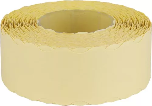 Árazószalag, 22x12 mm, citrom