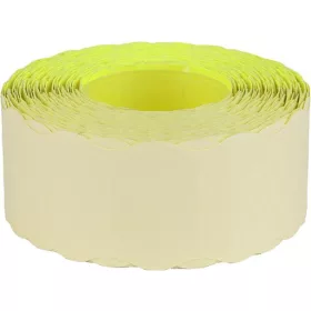 Árazószalag, 25x16 FLUO citrom