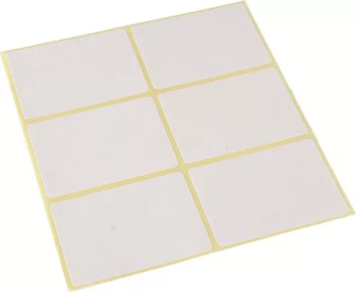 Etikett, 35x50 mm, 60 etikett/csomag