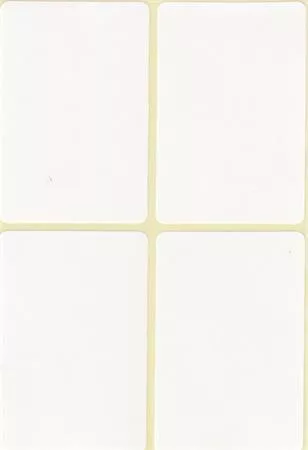 Etikett, 38x56 mm, 60 etikett/csomag