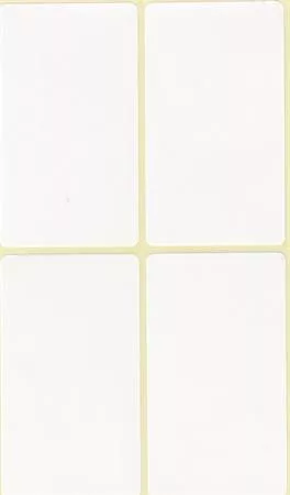 Etikett, 40x70 mm, 60 etikett/csomag