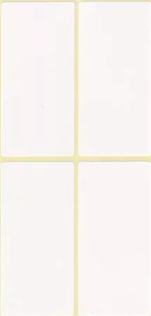Etikett, 40x80 mm, 60 etikett/csomag