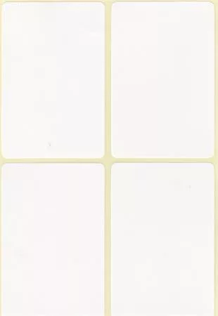 Etikett, 45x70 mm, 60 etikett/csomag