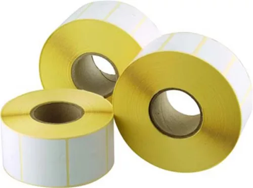 Etikett, thermo, 50x100 mm, 1000 etikett/tekercs, fehér