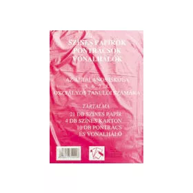 Színes papírok, pontrácsok 5-8. o.