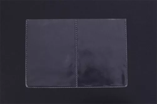 Igazolványtartó, Jogosítvány-, Forgalmi engedély tok, PVC, átlátszó