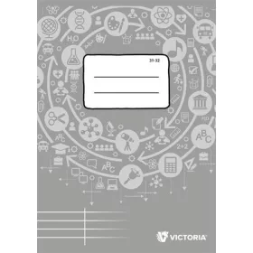   Füzet, tűzött, A5, szótár, 32 lap, VICTORIA PAPER Circle "31-32"