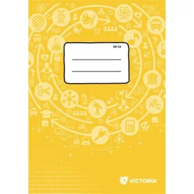   Füzet, tűzött, A4, francia kockás, 32 lap, VICTORIA PAPER Circle "88-32"