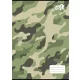 Füzet, tűzött, A4, kockás, 32 lap, COOL BY VICTORIA "Camouflage", "87-32"