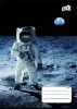 Füzet, tűzött, A5, kockás, 32 lap, COOL BY VICTORIA "Man on the Moon", "27-32"