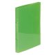 Gyűrűs könyv, 2 gyűrű, 25 mm, A4, PP, VIQUEL "Propyglass", zöld