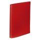 Gyűrűs könyv, 4 gyűrű, 25 mm, A4, PP, VIQUEL "Essentiel", piros