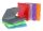 Gumis mappa, 30 mm, PP, A4, VIQUEL "Coolbox", áttetsző  vegyes színek