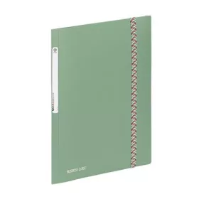   Gumis mappa, 15 mm, PP, A4, VIQUEL "Business Class", khaki
