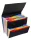 Harmonikamappa, PP, 12+6 rekeszes, VIQUEL "Rainbow Class", fekete