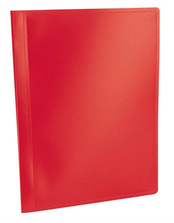 Bemutatómappa, 20 zsebes, A4, VIQUEL "Essentiel", piros
