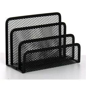 Levéltartó, fémhálós, VICTORIA OFFICE, fekete