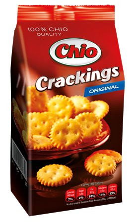 Kréker, 100 g, CHIO "Crackings", sós
