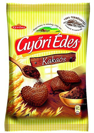 Keksz, 180 g, GYŐRI "Győri édes", kakaós