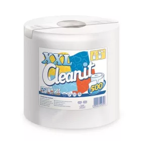 Törlőkendő, tekercses, univerzális, 2 rétegű, LUCART "CLEANIT XXL 500", fehér