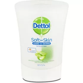 Folyékony szappan utántöltő, 250 ml, DETTOL, Aloe Vera és E-vitamin